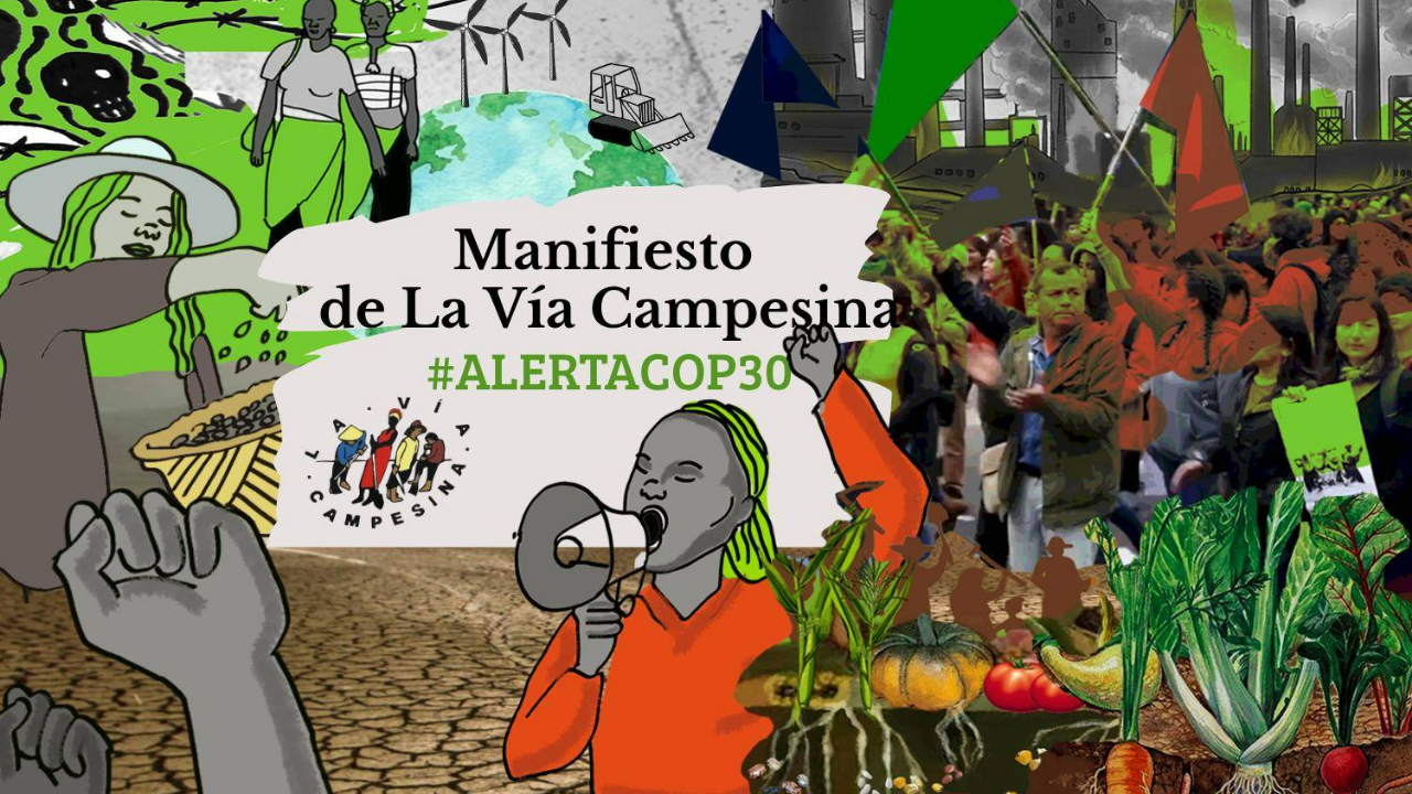 COP 30: Manifiesto de La Vía Campesina – ¡Tierra...